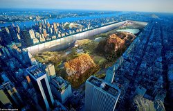 Image of Sunken Central Park skyscraper cool but bad idea