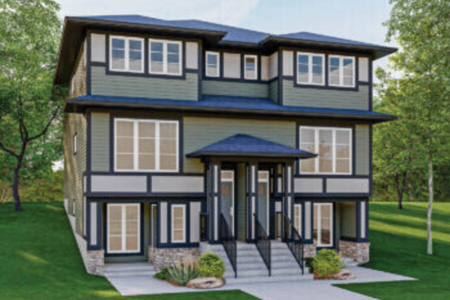 New homes at Carrington development by Excel Homes in Calgary, Alberta