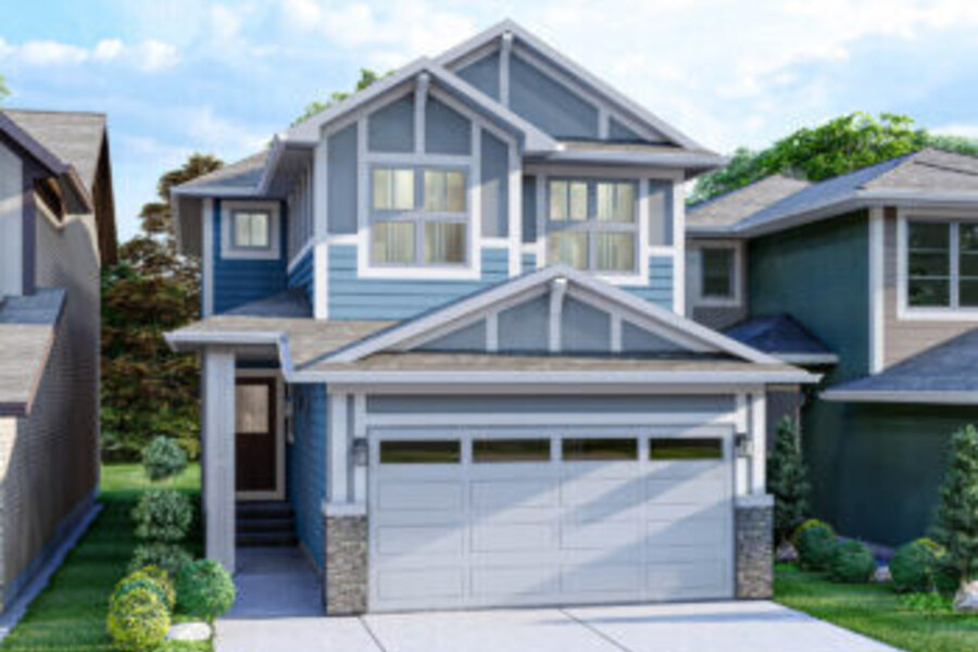 New homes at Lewisburg (Ex) development by Excel Homes in Calgary, Alberta