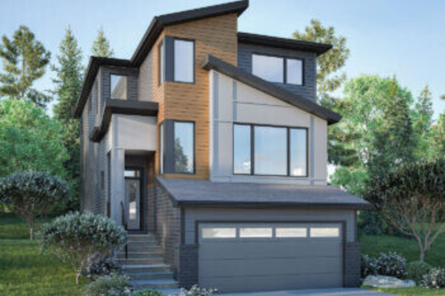 New homes at Silver Spruce development by Excel Homes in Calgary, Alberta