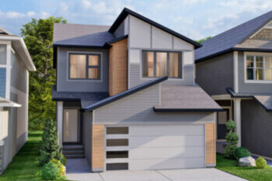 New homes at The Orchards development by Excel Homes in Edmonton, Alberta