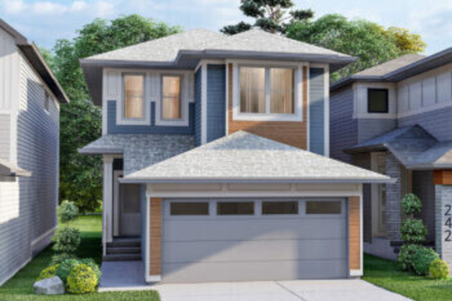 New homes at Vita Crystallina development by Excel Homes in Edmonton, Alberta