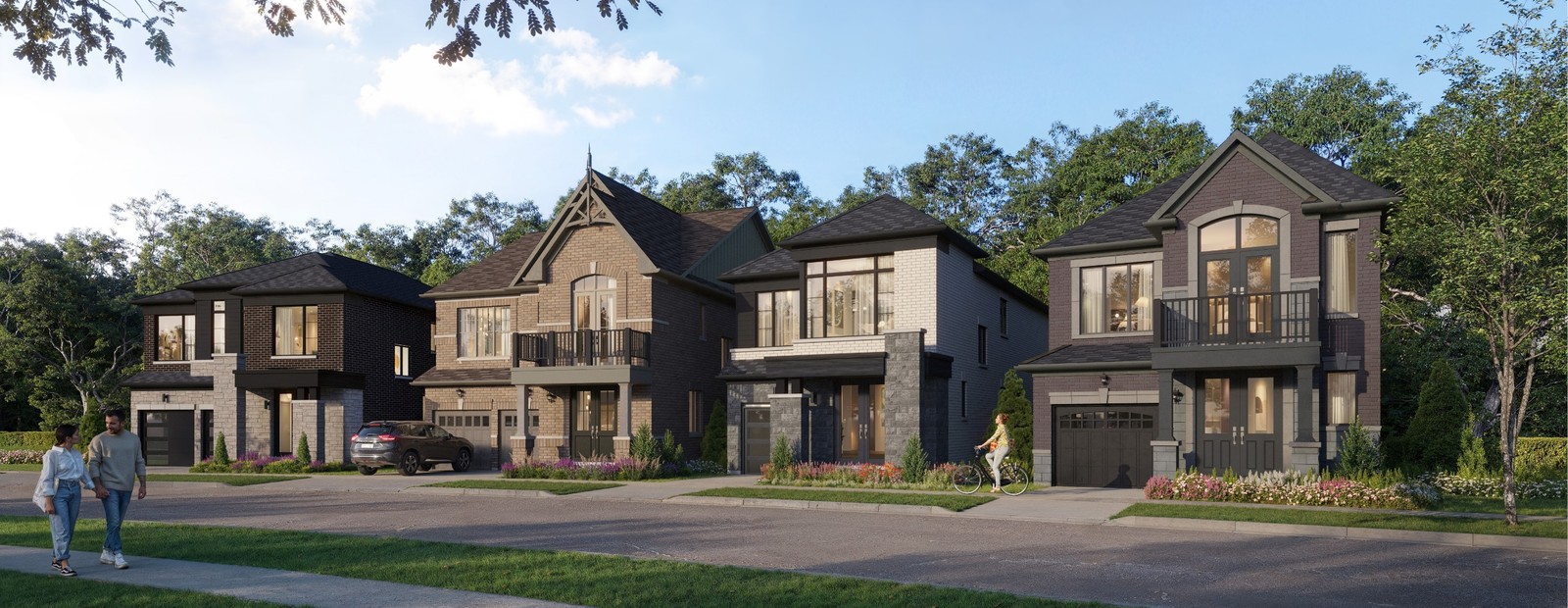 New homes at Caledon Club development by Fernbrook Homes in Caledon, Ontario