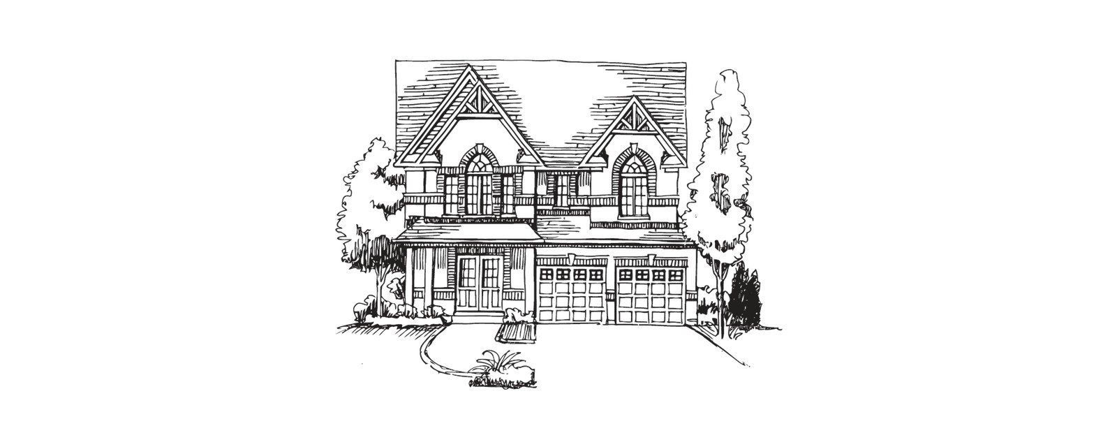 New homes at Rockwell Estate Residences development by Fernbrook Homes in Toronto, Ontario