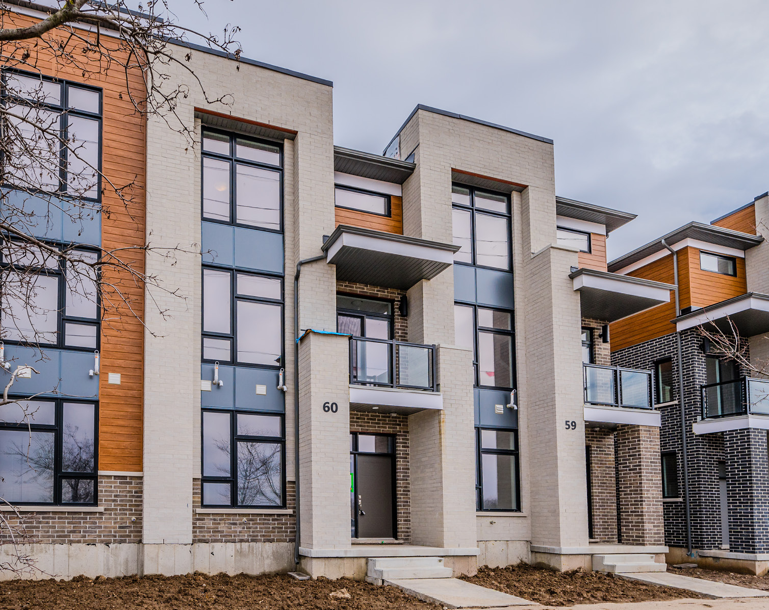 Trailside streetscape