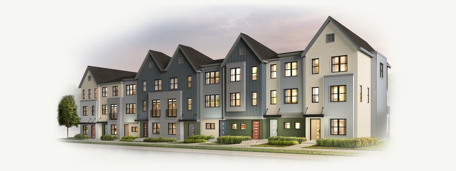 New homes at Woodland at Alpine Park development by Homes By Avi in Calgary, AB