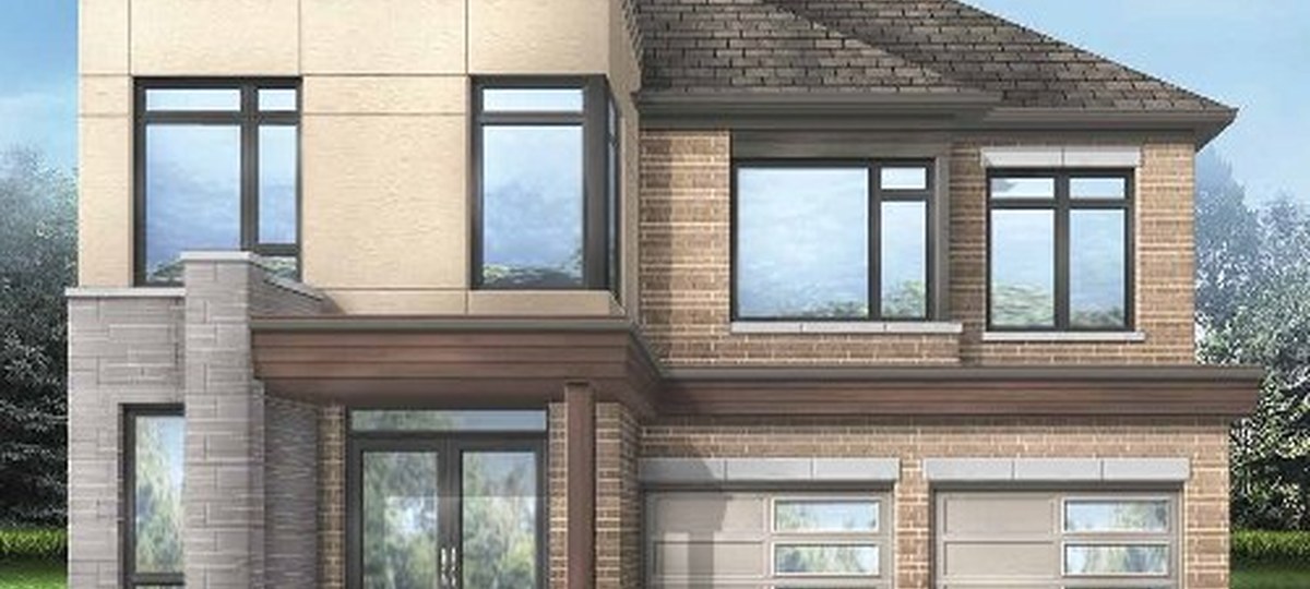New homes at Cityside development by Fieldgate Homes in Stouffville, Ontario