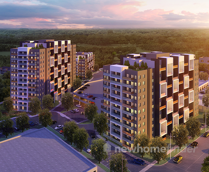Trio at Belmont new home development