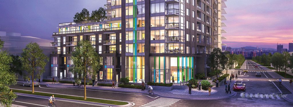 New homes at Pinnacle on the Park development by Pinnacle International in Vancouver, British Columbia