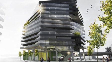Harris Square at River City by Urban Capital in Toronto