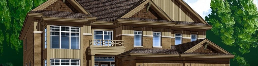 New homes at Shadow Ridge development by Phoenix Homes in Greely, Ontario