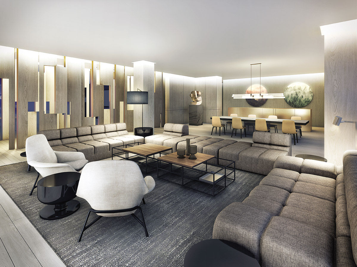 Resident lounge at Minto Westside