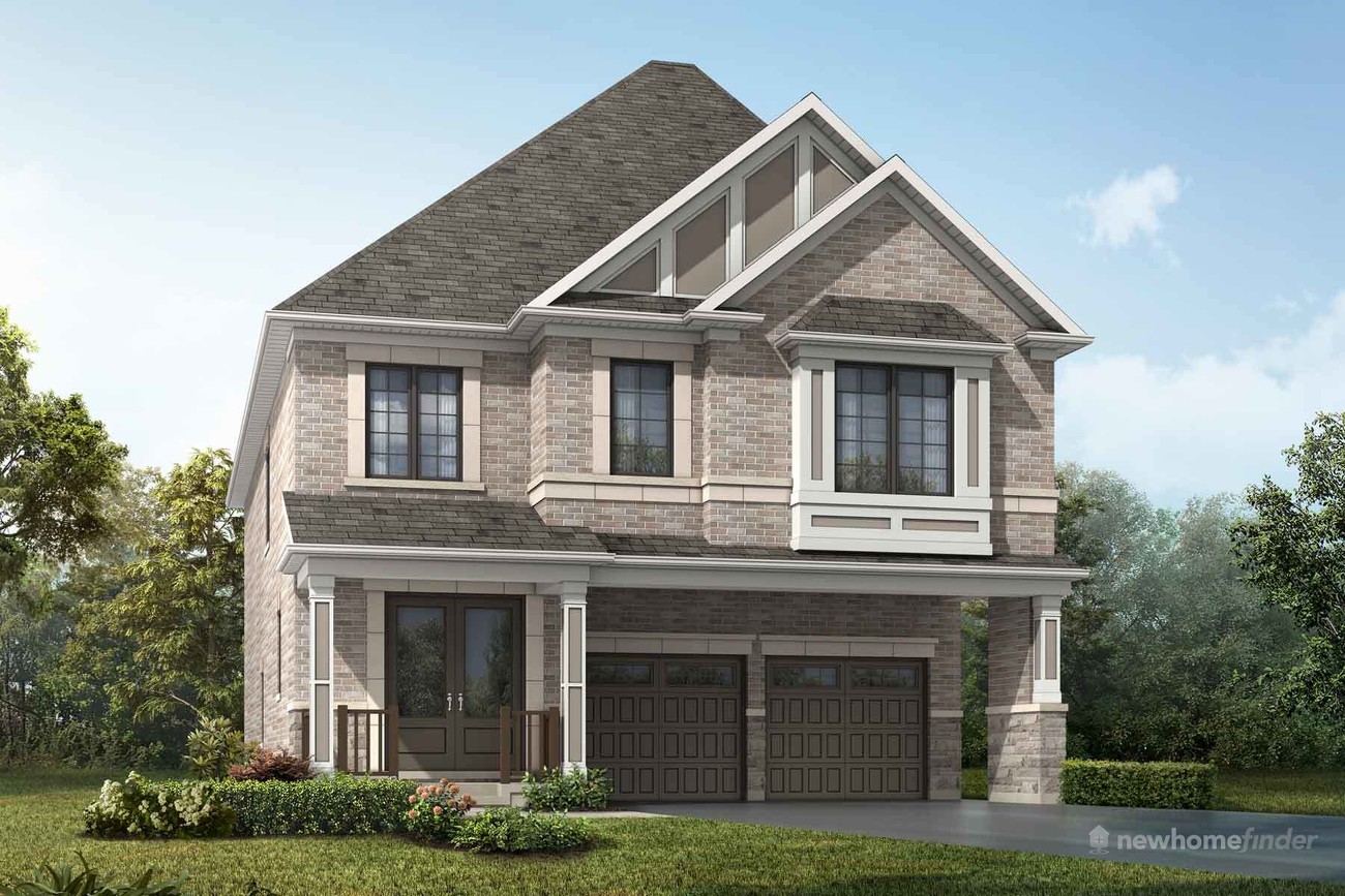 New homes at Springwater development by Mattamy Homes in Markham, Ontario
