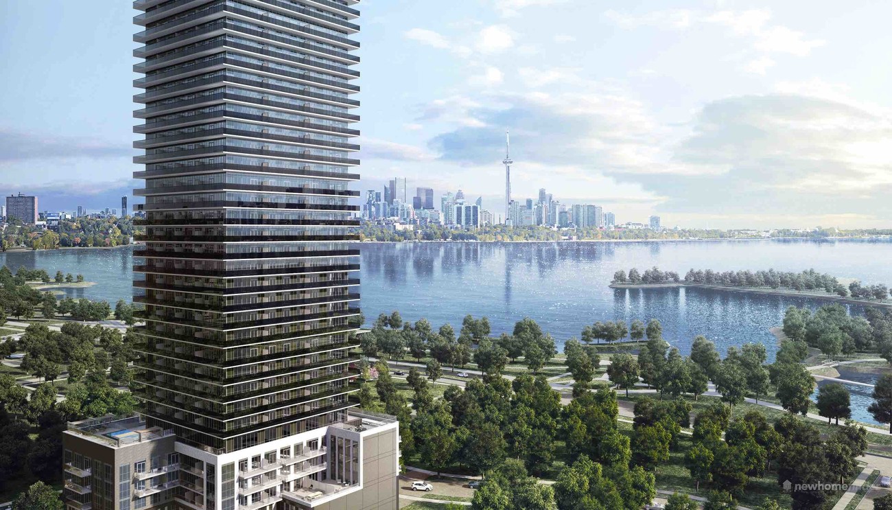 New homes at Vita on the Lake development by Mattamy Homes in Toronto, Ontario