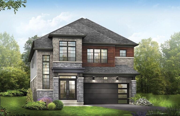 Iris alternate elevation at Calderwood