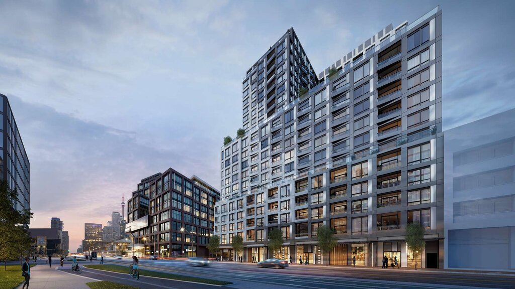 New homes at Quay House development by Empire Communities in Toronto, Ontario