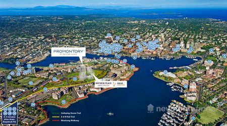 Promontory At Bayview Place by Bosa Properties in Victoria