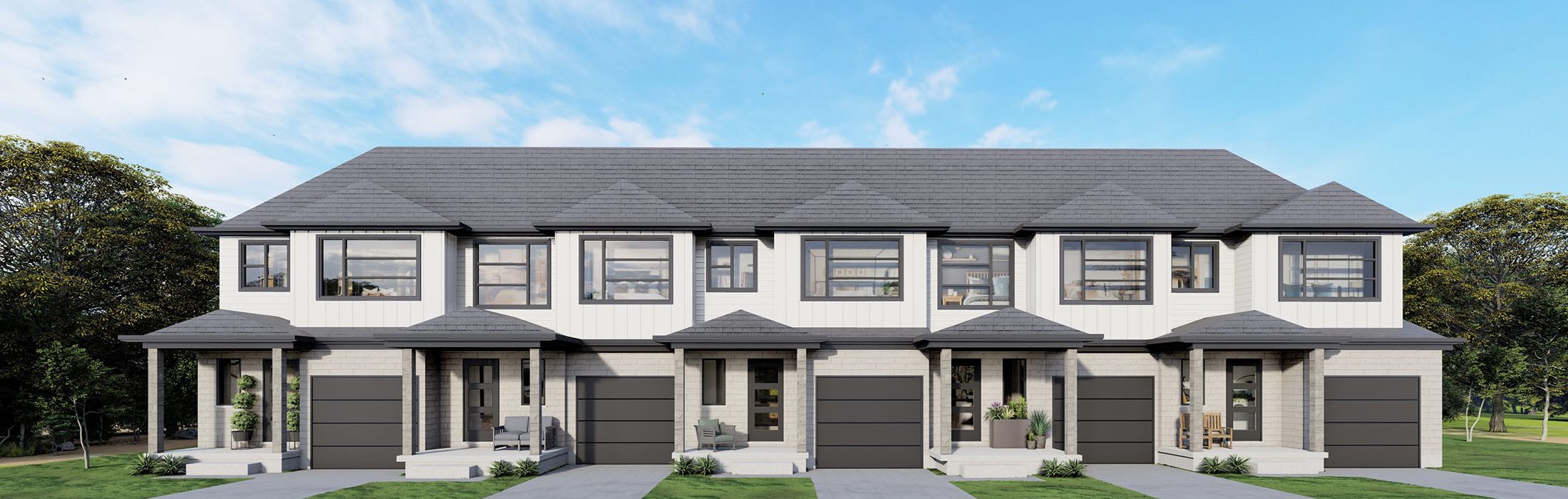 New homes at Fox Crossing development by Auburn Homes in London, Ontario