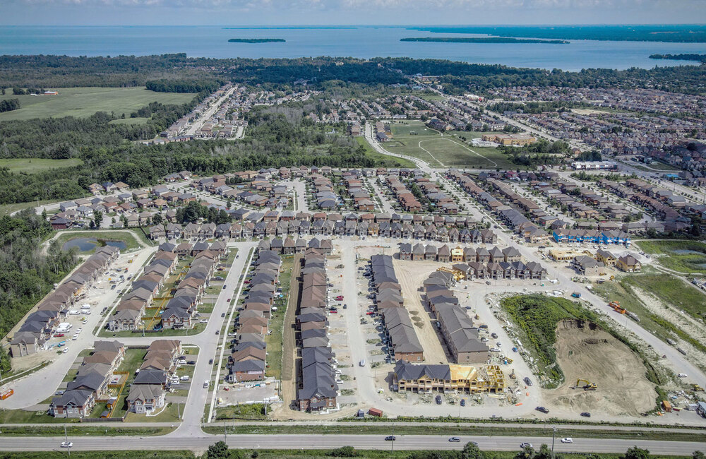 Alcona Shores aerial