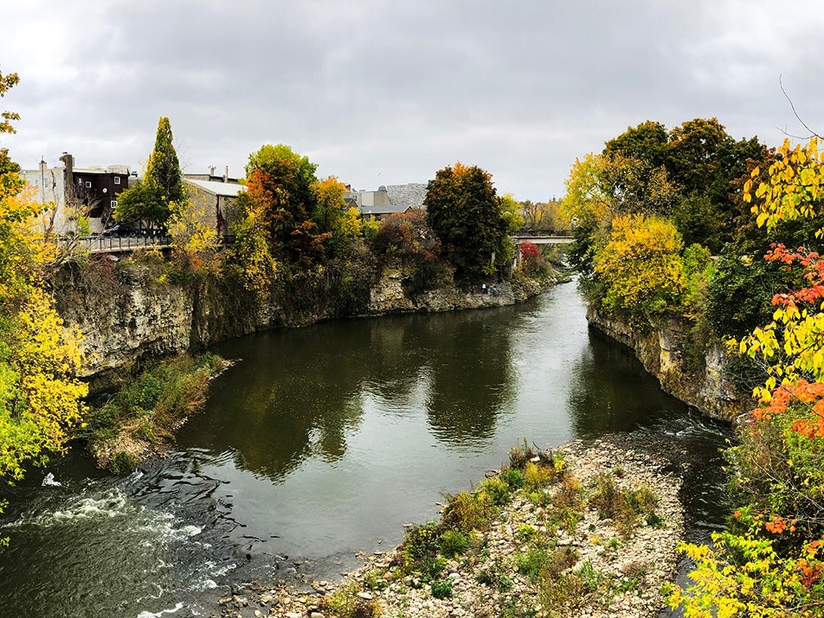 Everstone Elora river setting