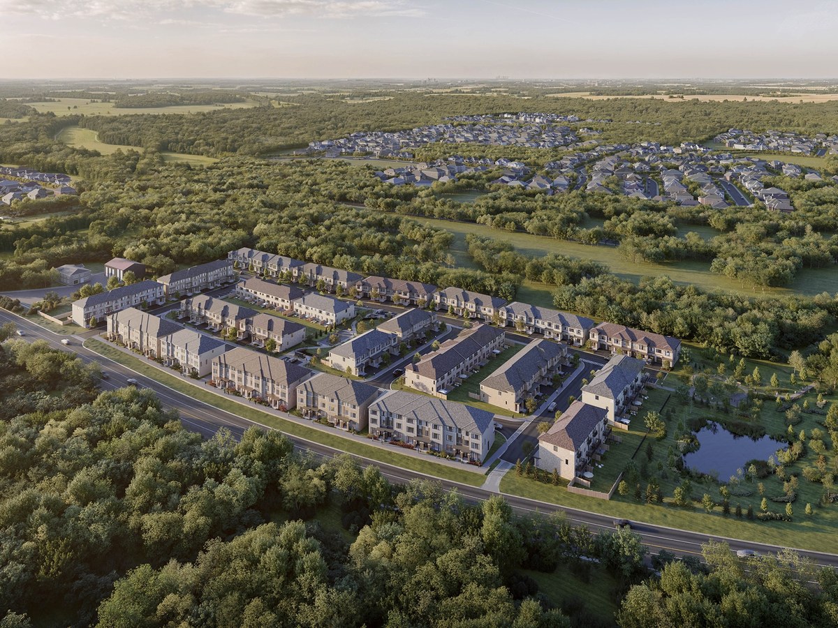 The Enclave aerial view