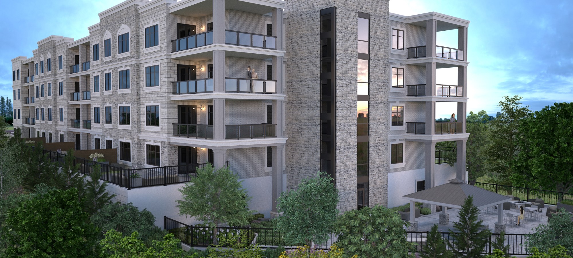 New homes at 6620 Rothschild Trail development by DiBlasio Homes in Mississauga, Ontario