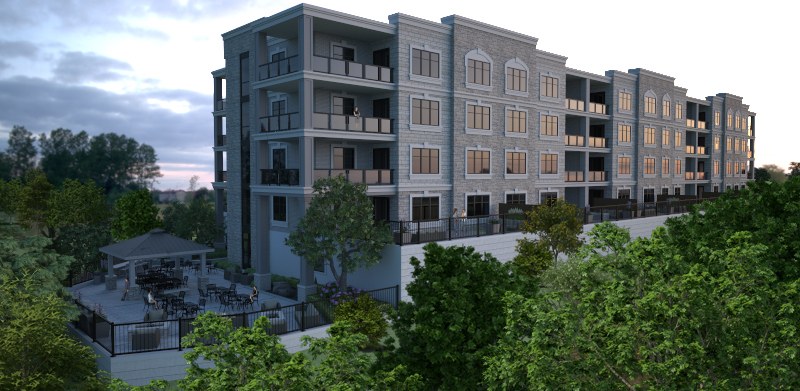 Official Di Blasio Homes rendering for 6620 Rothschild Trail