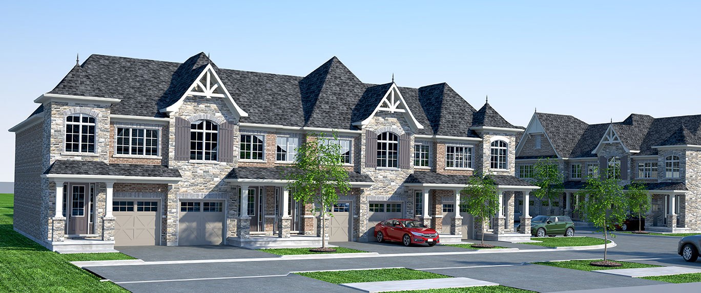 Official DiCarlo Homes rendering for The Gala Collection