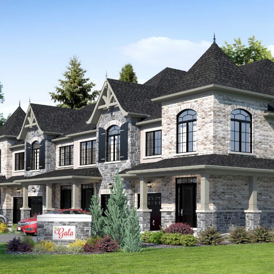 Official DiCarlo Homes rendering for The Gala Collection
