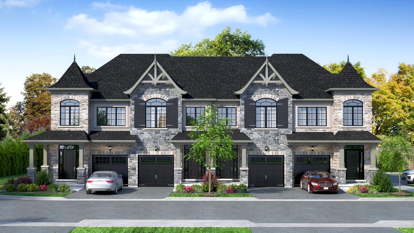 Official DiCarlo Homes rendering for The Gala Collection