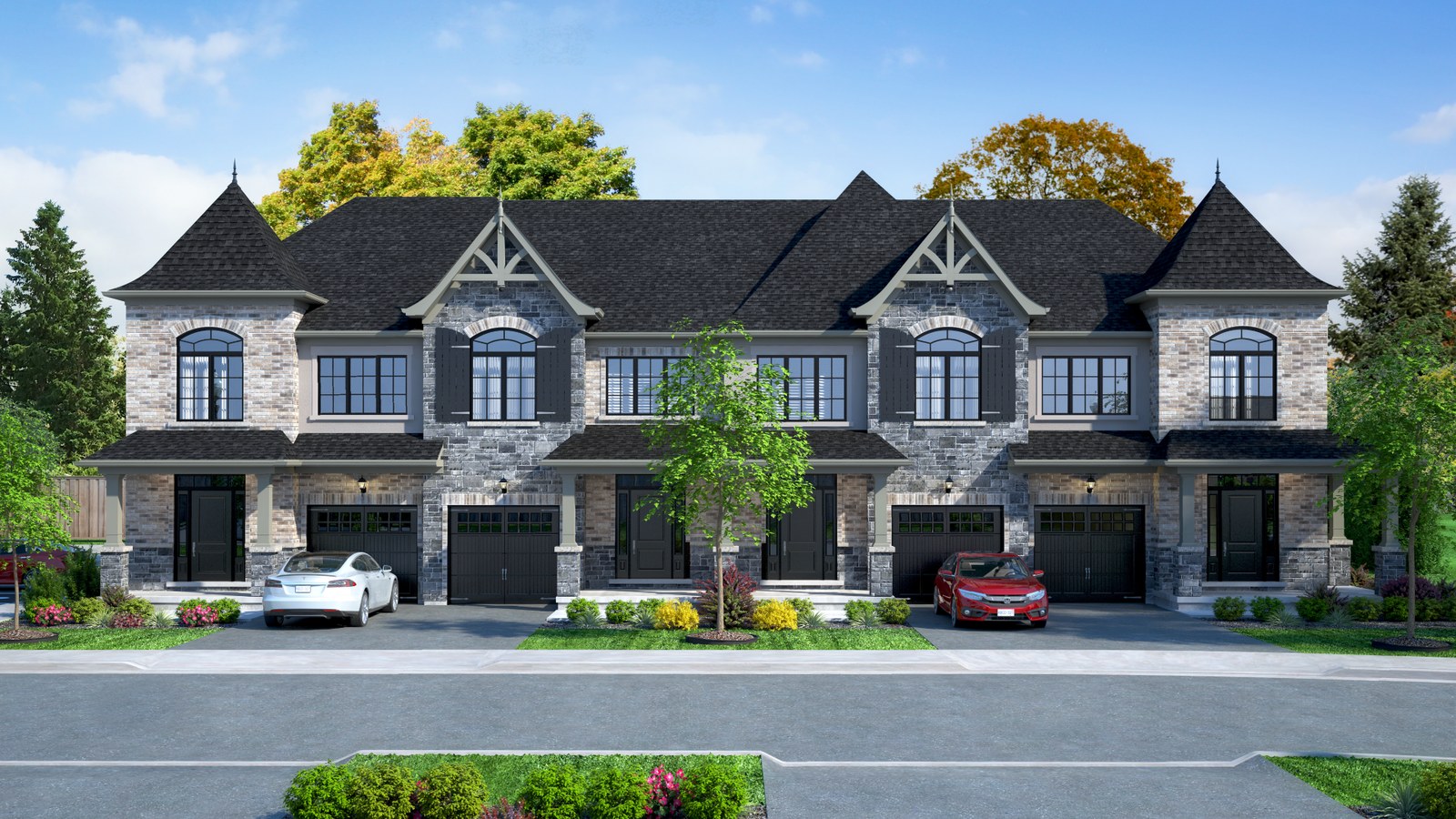 Official DiCarlo Homes rendering for The Gala Collection