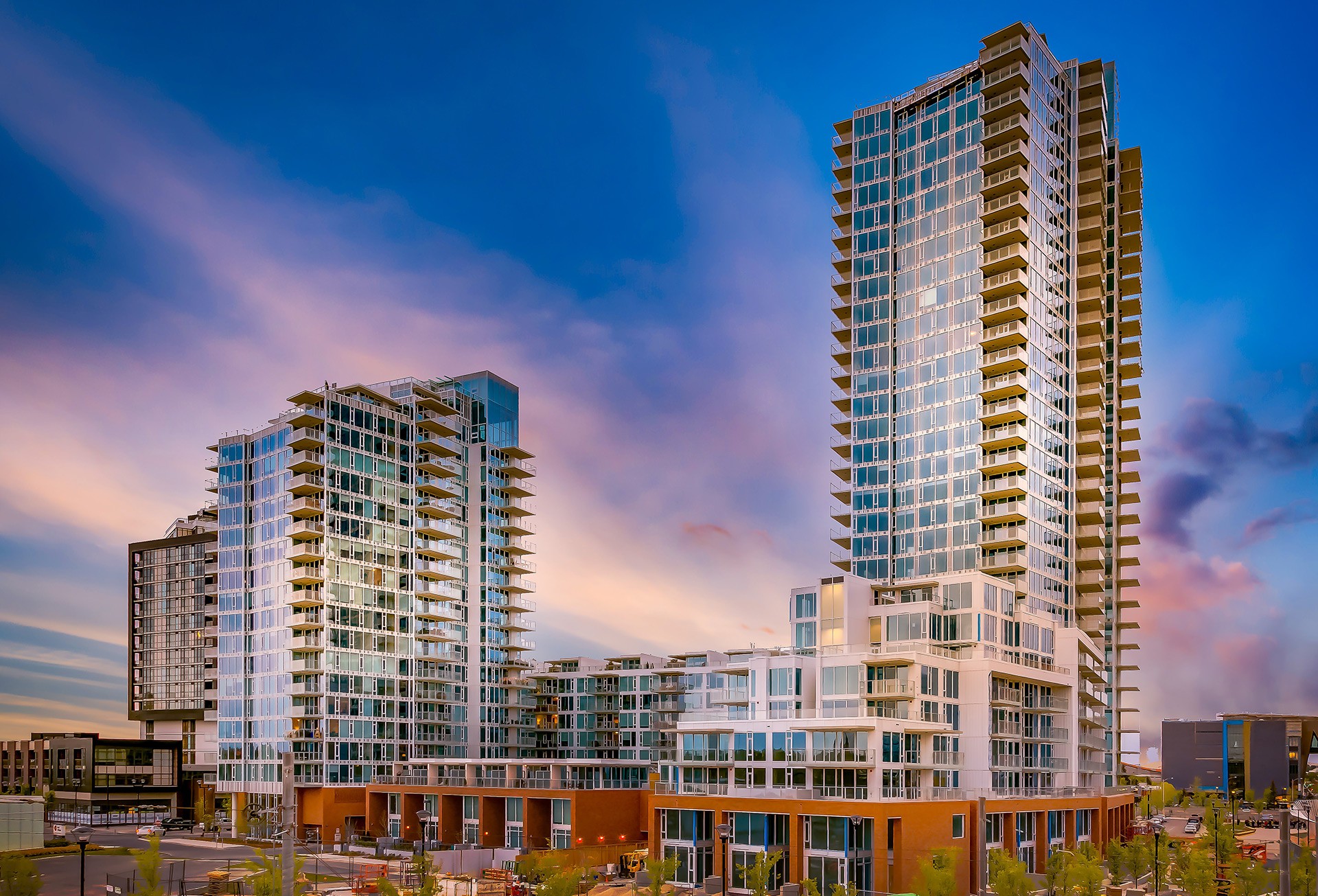 Evolution tower exterior by Bosa Development