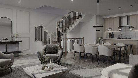 The Heights of Harmony townhome interior