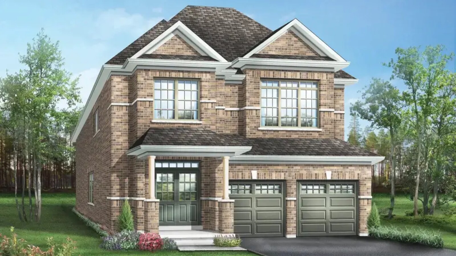 Georgina View Lake model rendering
