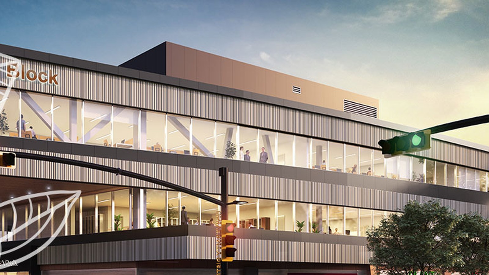 Autumn in University District exterior rendering