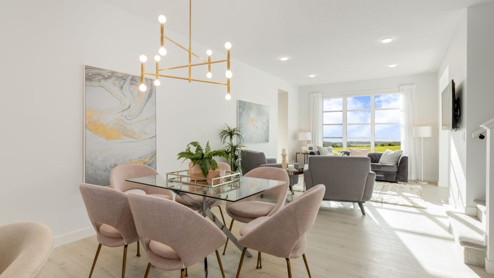 Belmont townhome kitchen