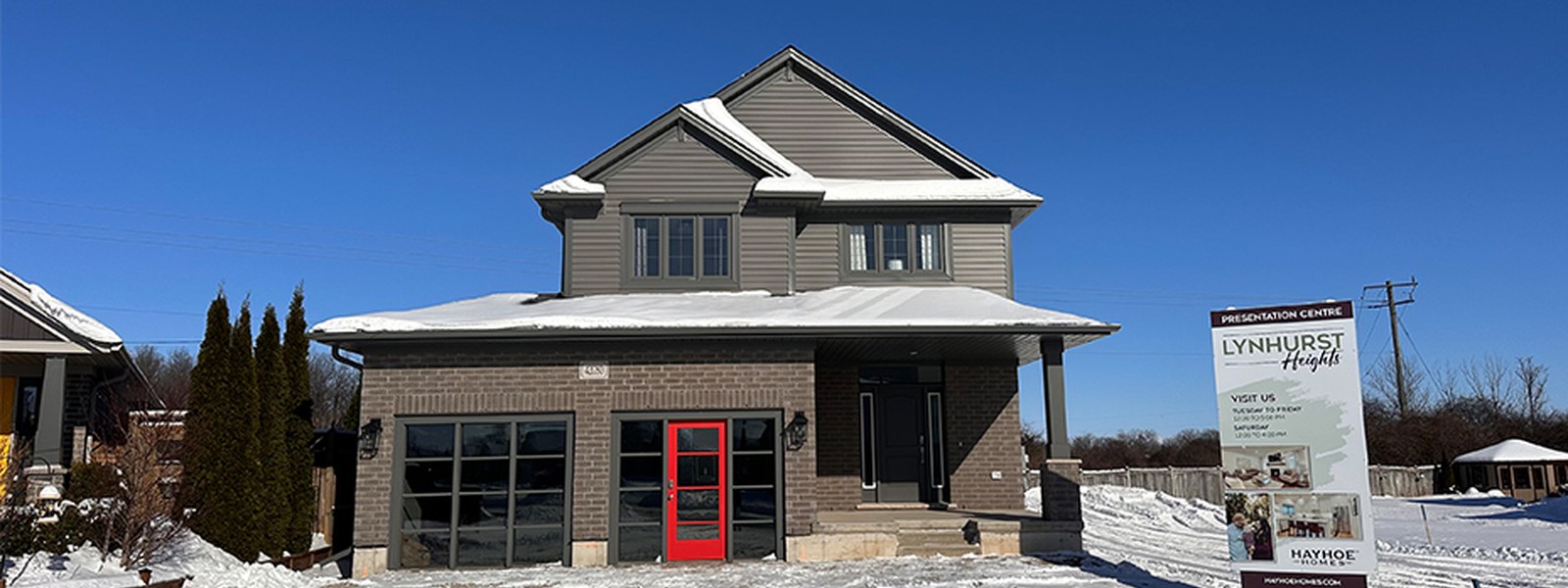 New homes at Harvest Run by Hayhoe Homes development by Hayhoe Homes in St. Thomas, Ontario