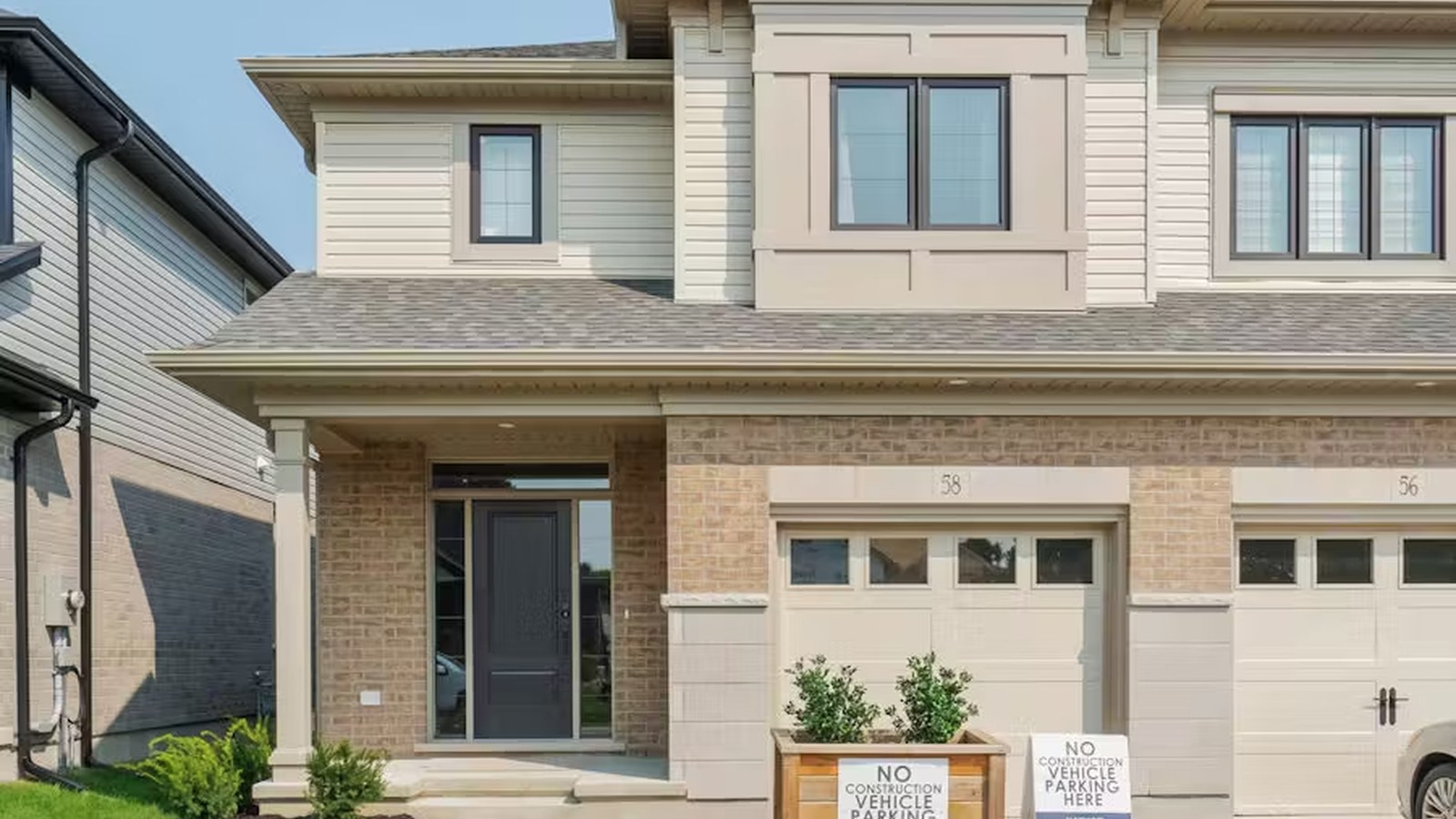 Northcrest Estates home exterior by Hayhoe Homes