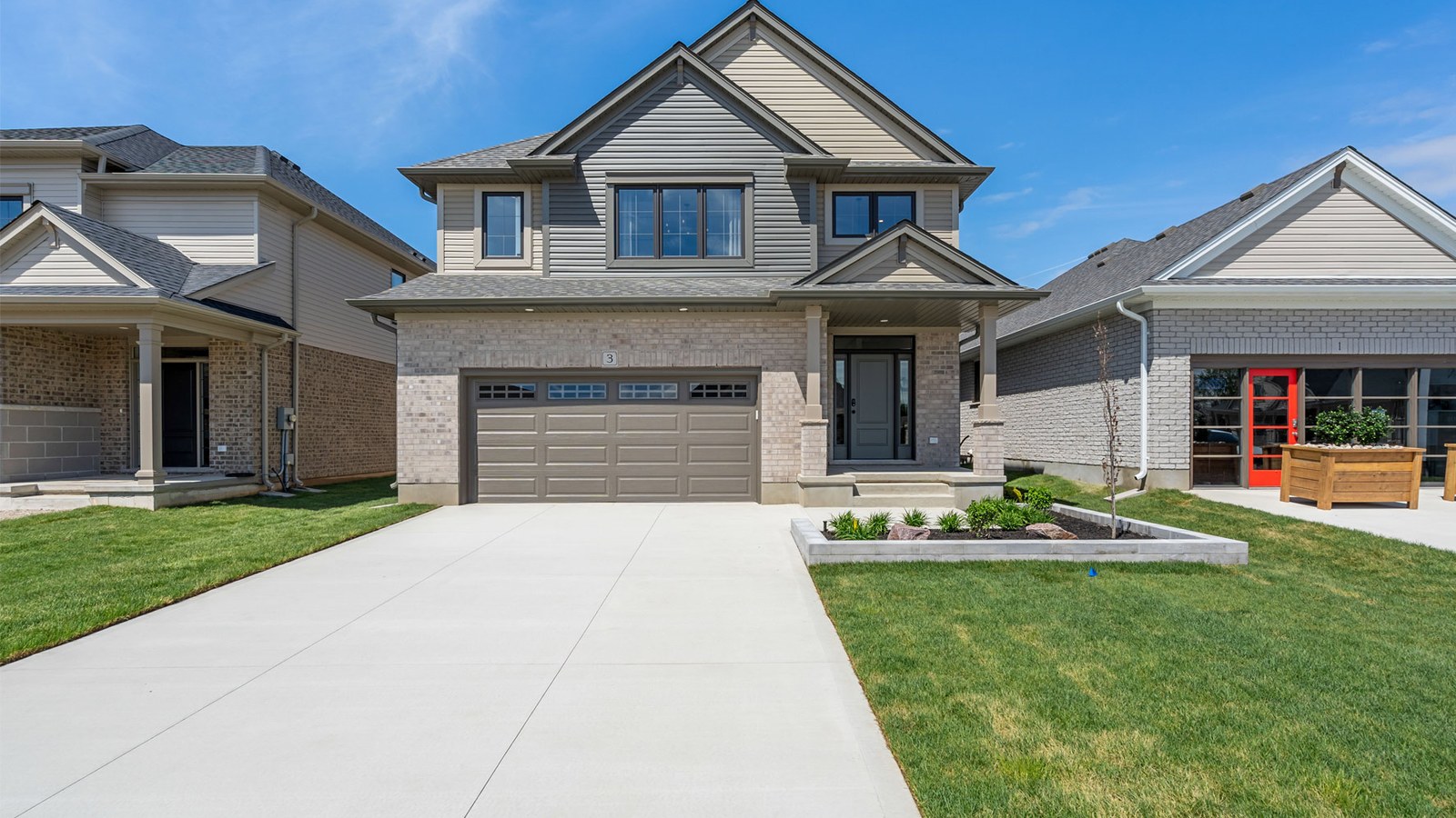 Willow Run home exterior by Hayhoe Homes
