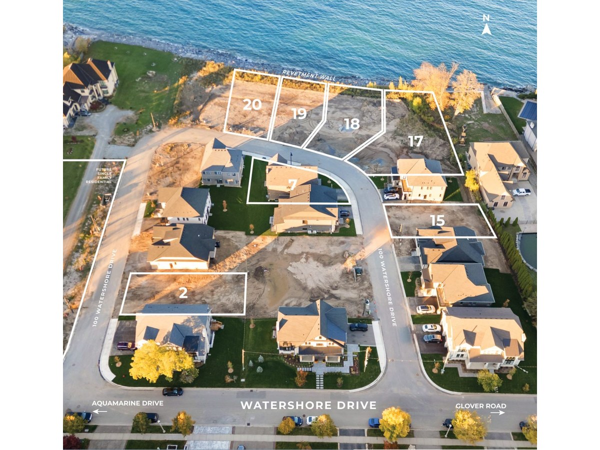 Site plan for Watershore in Stoney Creek, Ontario