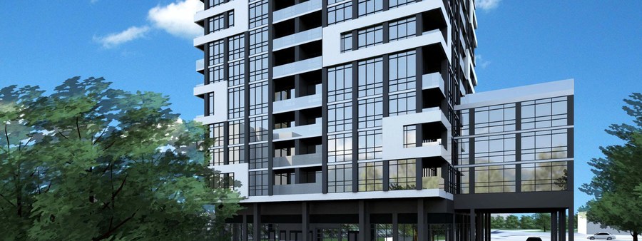 New homes at Higher Living development by Matas Group in Mississauga, Ontario