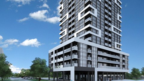 Higher Living street-level render