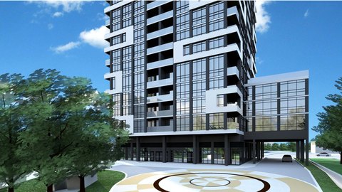 Higher Living entry render