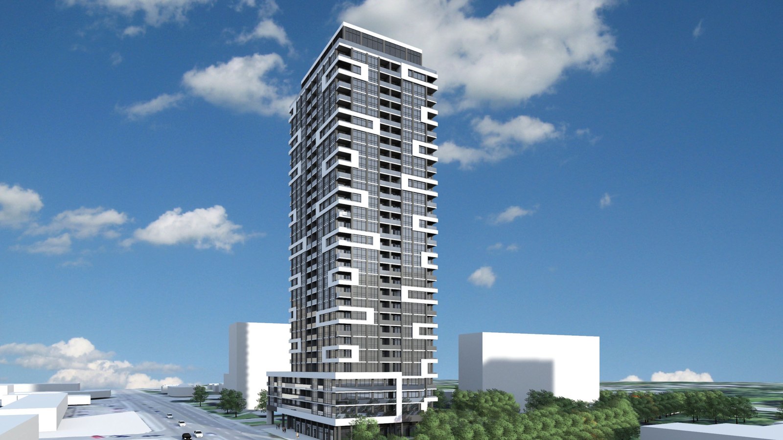 Higher Living tower render