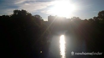 View NW from Heffernan Street Footbridge