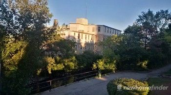 The Metalworks from the other side of Speed River