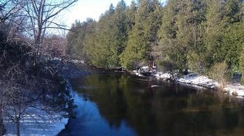 Yes she is a nice river! Looking SW at Victoria Rd and Speed River bridge