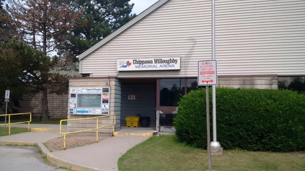 Chippawa Memorial Arena at Service Club Park