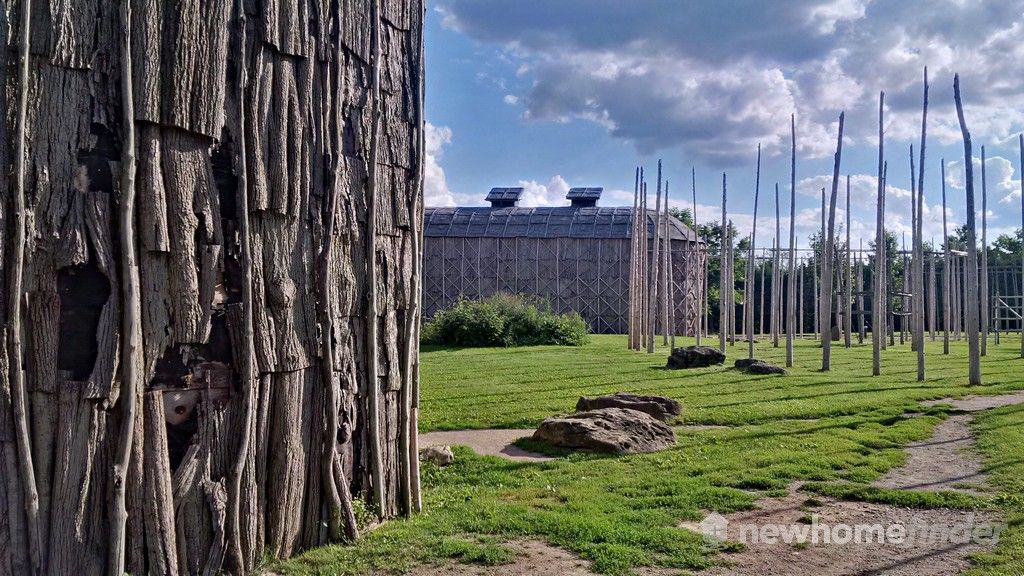 Crawford Lake longhouses