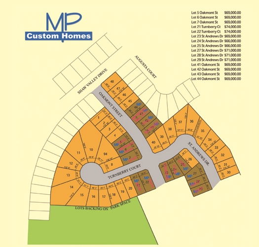 Site plan for Shaw Valley (MP) in St. Thomas, Ontario